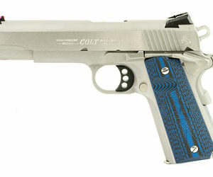 Colt 1911 Government Competition 38 Super 5" 9RD Stainless G10