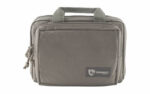 DRAGO GEAR DOUBLE PISTOL CASE GRAY