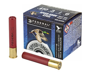 Federal Speed-Shok Steel Ammunition 410ga 3" #6