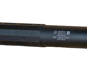 Gemtech ONE 7.62mm .30 Cal Suppressor Titanium Black