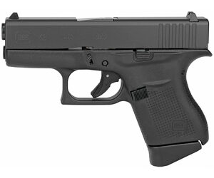 Glock 43 9mm 3.41" 6rd Black