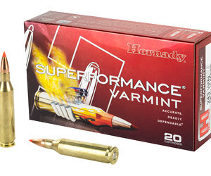 Hornady Ammunition SuperFormance 243 Win. 58GR VMAX 20rd