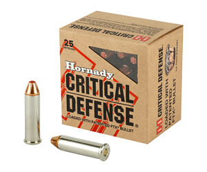 Hornady Critical Defense Ammunition 357 Mag 125gr 25rd