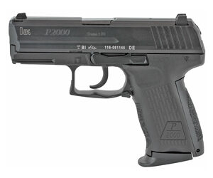 Heckler & Koch HK P2000 9MM 3.66" Black V2 DAO 13RD