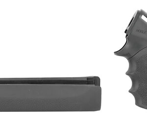 Hogue Tamer Grip and Forend for Remington 870 in Black