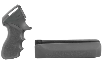 Hogue Tamer Grip and Forend for Remington 870 in Black-img-1