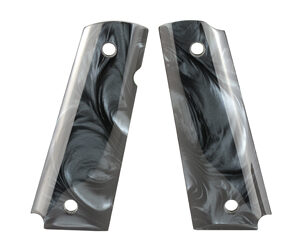 Hogue Grip 1911 Government Pearl Ambidextrous Black