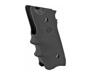Hogue Grip for Ruger MKII, Finger Groove, Black