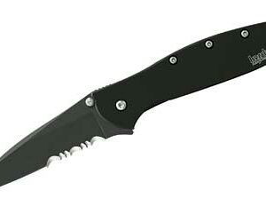 Kershaw Ken Onion Leek Combo, Matte Black