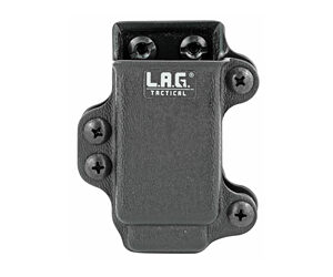 LAG Single Stack Magazine Carrier 9mm/.40cal Full Black