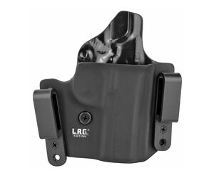 LAG Defender 1911 3" Outside Waistband/Inside Waistband Black Right Hand Holster