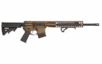 LWRC DI Rifle AR15 5.56 NATO 16.1" Fluted 30rd Burnt Bronze Finish