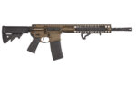 LWRC DI Rifle AR15 5.56 NATO 16.1" Fluted 30rd Burnt Bronze Finish