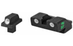 Meprolight Colt Government Night Sight Set, .125 Tenon, Tritium