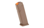 Mag Glock OEM 17/34 9mm 17rd FDE Package