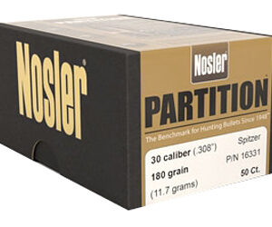 NOSLER 6.5MM 140GR SP PARTITION 50CT