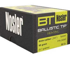 NOSLER 6MM 95GR BALLISTIC TIP 50CT