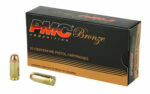 PMC Bronze Ammunition .40S&W 165gr FMJ 50rd