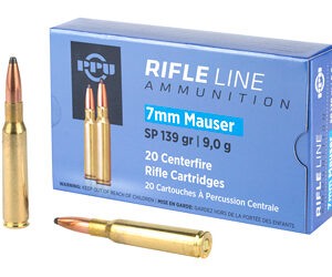 Prvi Partizan Ammunition 7mm Mauser 139gr Soft Point 20rd