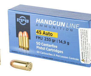 PPU 45 ACP Full Metal Jacket 230gr 50rd Ammunition
