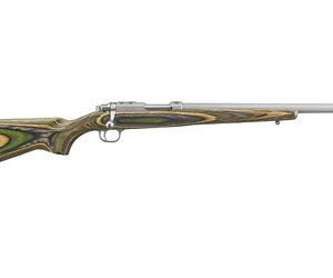 Ruger 77/17 17WSM 18.5 6RD Stainless Steel/Green