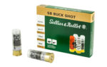 Sellier & Bellot Ammunition 12ga 2.75 inch 1.12oz 4 Buck 21 Pellet 10rd