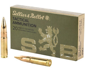 Sellier & Bellot Ammunition 300 Blackout 147gr FMJ 20rd
