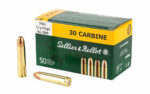 Sellier & Bellot 30 Carbine 110gr FMJ Ammunition 50rd