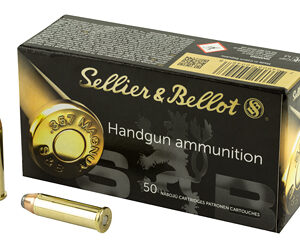 Sellier & Bellot 357 Magnum 158gr SP Ammunition 50rd/1000
