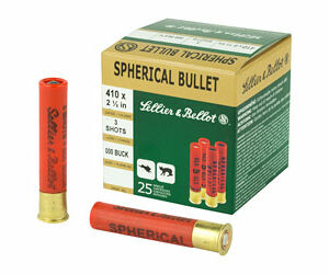 Sellier & Bellot 410GA 2.5" 000 3BALLS 25rd Ammunition