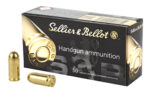 Sellier & Bellot 9mm Makarov Ammunition 95gr FMJ 50rd