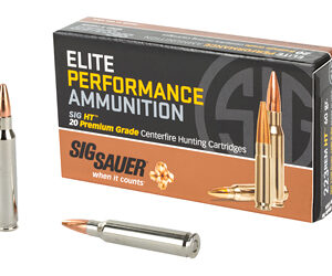 Sig Sauer Elite Hunting Ammunition .223 Rem 60gr 20rd