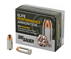 Sig Sauer .40SW 180gr JHP Ammunition 20rd