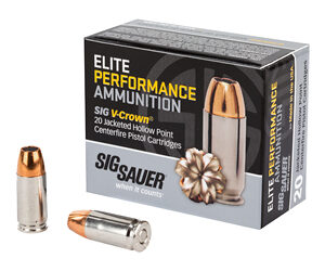 Sig Sauer Elite Ammunition 9mm 124gr 20rd