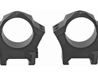 SIG ALPHA HUNTING 1" RINGS MED BLK