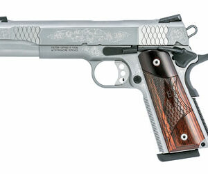 Smith & Wesson 1911 45ACP 8RD STS 5" FS ENGRVD