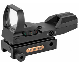 TRUGLO Open Red Dot Dual Color - Black