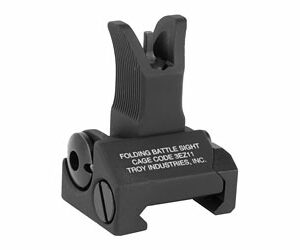 Troy Folding M4 Front Battle Sight, Black