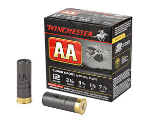 Winchester AA Super Sport 12GA 2.75" #7.5 Ammunition 25rd