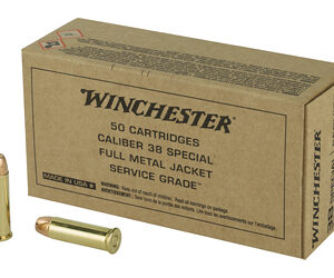 Win Service Grade 38SPL 130gr Ammunition 50rd/500