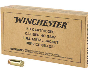Win Service Grade Ammunition 40SW 165gr 50rd