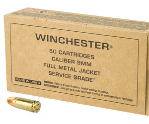 Win Service Grade 9mm 115gr 50rd Ammunition