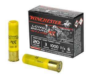 Winchester Long Beard XR Turkey 20GA 3" #6 1.25oz 10rd Ammunition