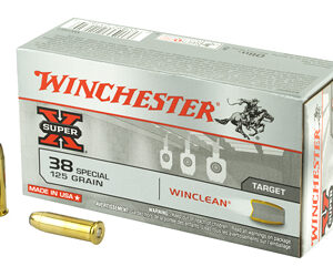 Winchester Clean Ammunition 38spl 125gr 50rd
