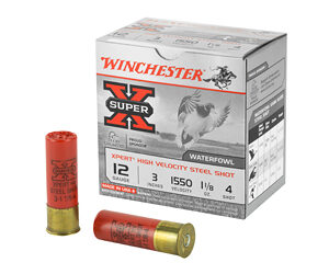 Winchester Xpert HV Steel 12ga 3" #4 Ammunition 25rd