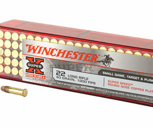 Winchester Spring 22LR Stainless Steel 40gr PRN Ammunition 100rd/2000rd