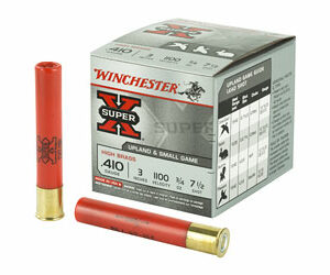 Winchester Super-X Ammunition 410GA 3" #7.5 25rd