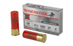 Winchester SuperX Ammunition 12GA 2.75 #4BK 27PL 5/250