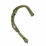 NcStar Vism One Point QD Sling Elastic Bun Green w/ QD