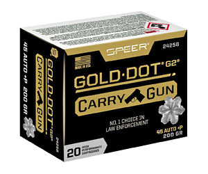 SPR GLD DT CARRY GUN 45AUTO +P 200GR